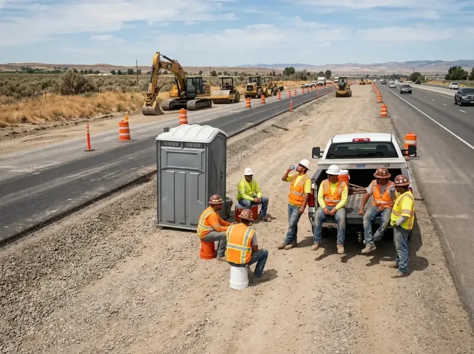 highway-road-construction-crew-007 — frequently asked questions, Porta Potty and Restroom Rentals in Dawson, GA